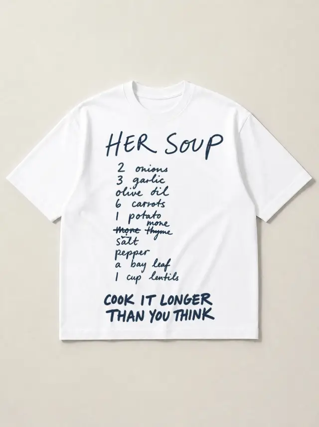 Her Recipe, in Her Hand
